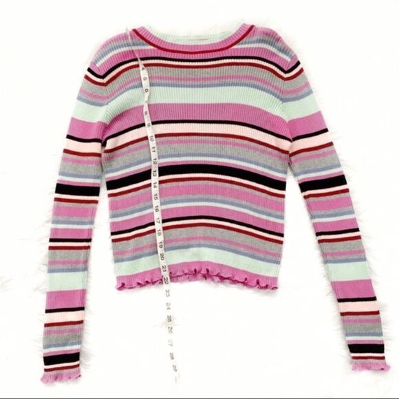 Pink  Striped Sweater! - Picture 4 of 9
